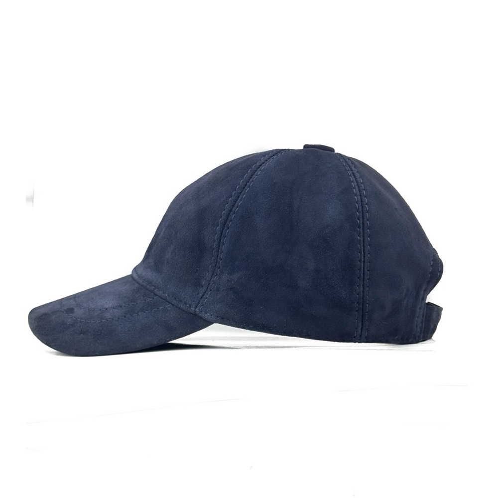 Suede Real Leather Baseball Cap | Ball Leather Hat Sports Visor Adjustab…